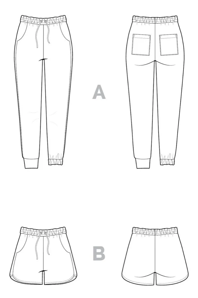Plateau Joggers Pattern