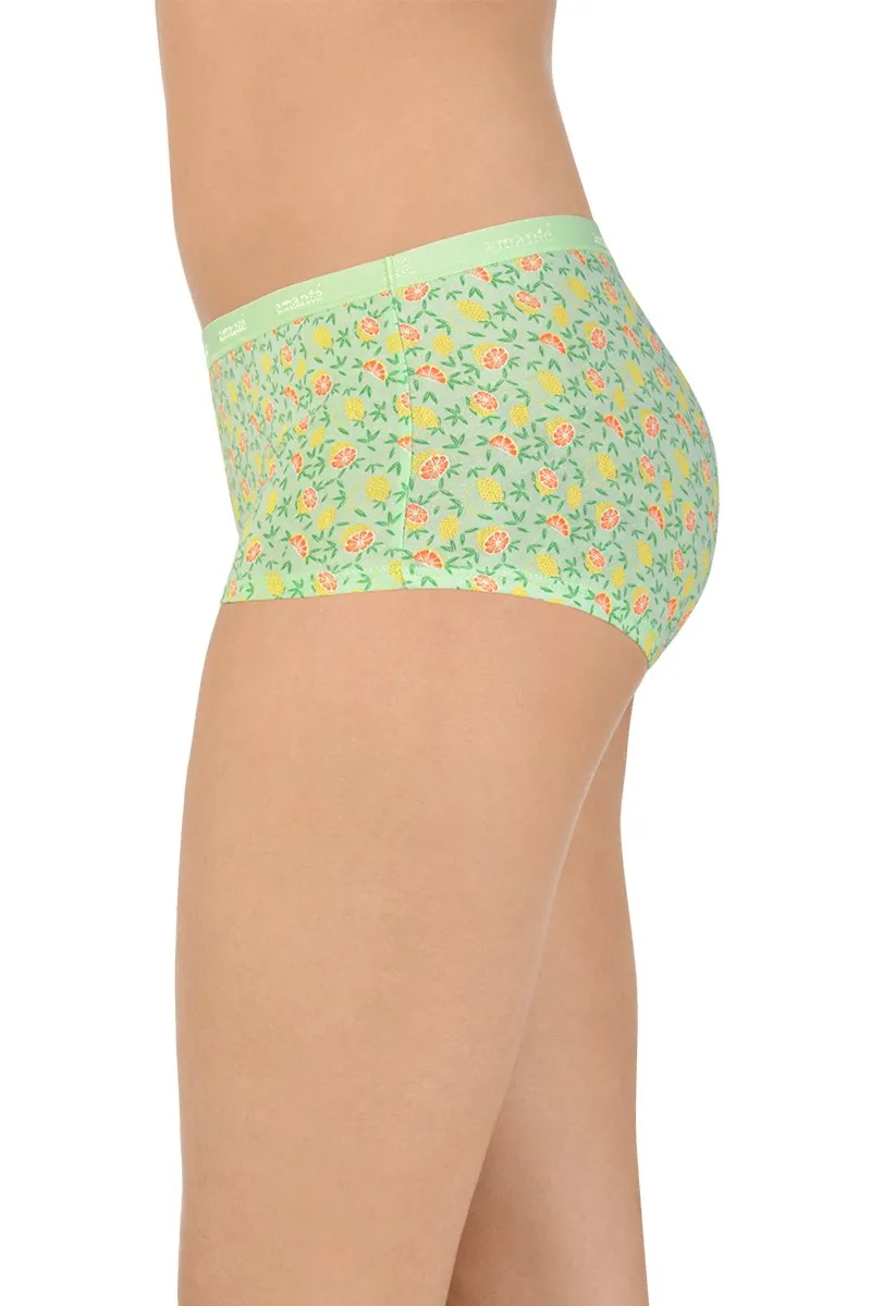 Printed Low Rise Boyshort Panty (Pack of 2)