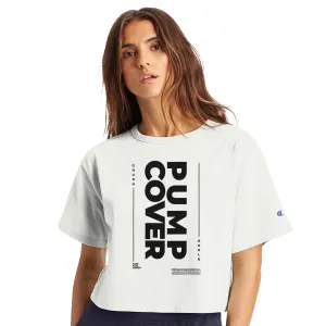Pump Cover Women's Cropped Crewneck T-Shirt