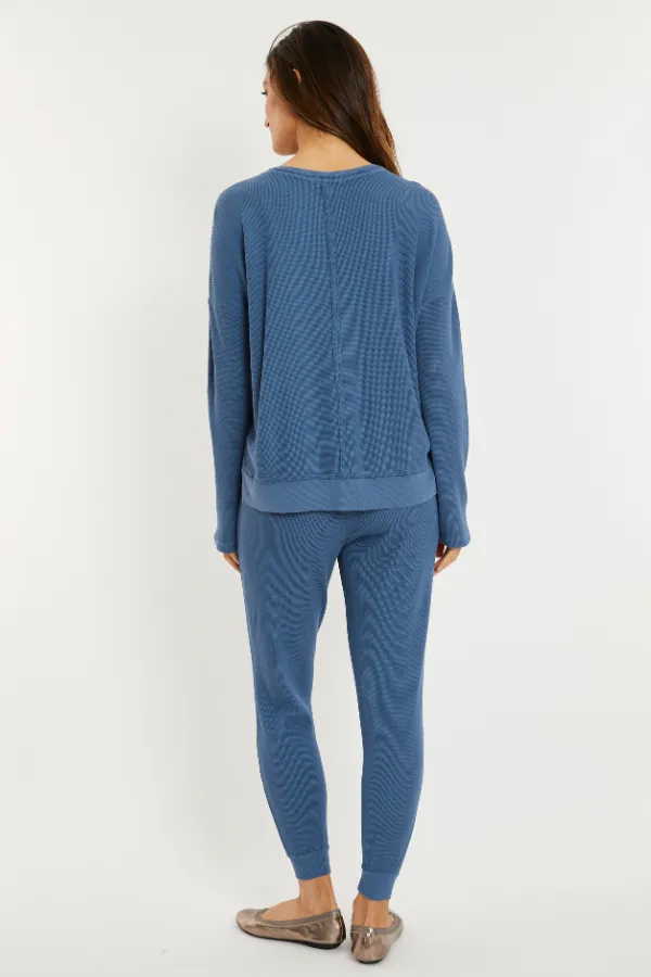 Slate Crew Neck Top