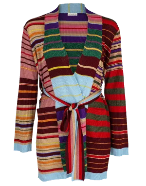 Striped Rainbow Serpent Sweater