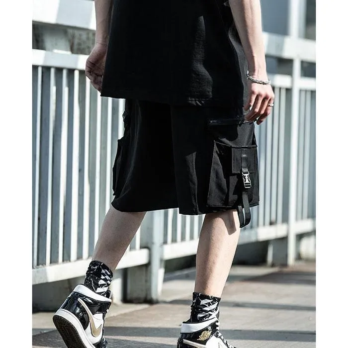 Techwear Cargo Shorts "Homura"