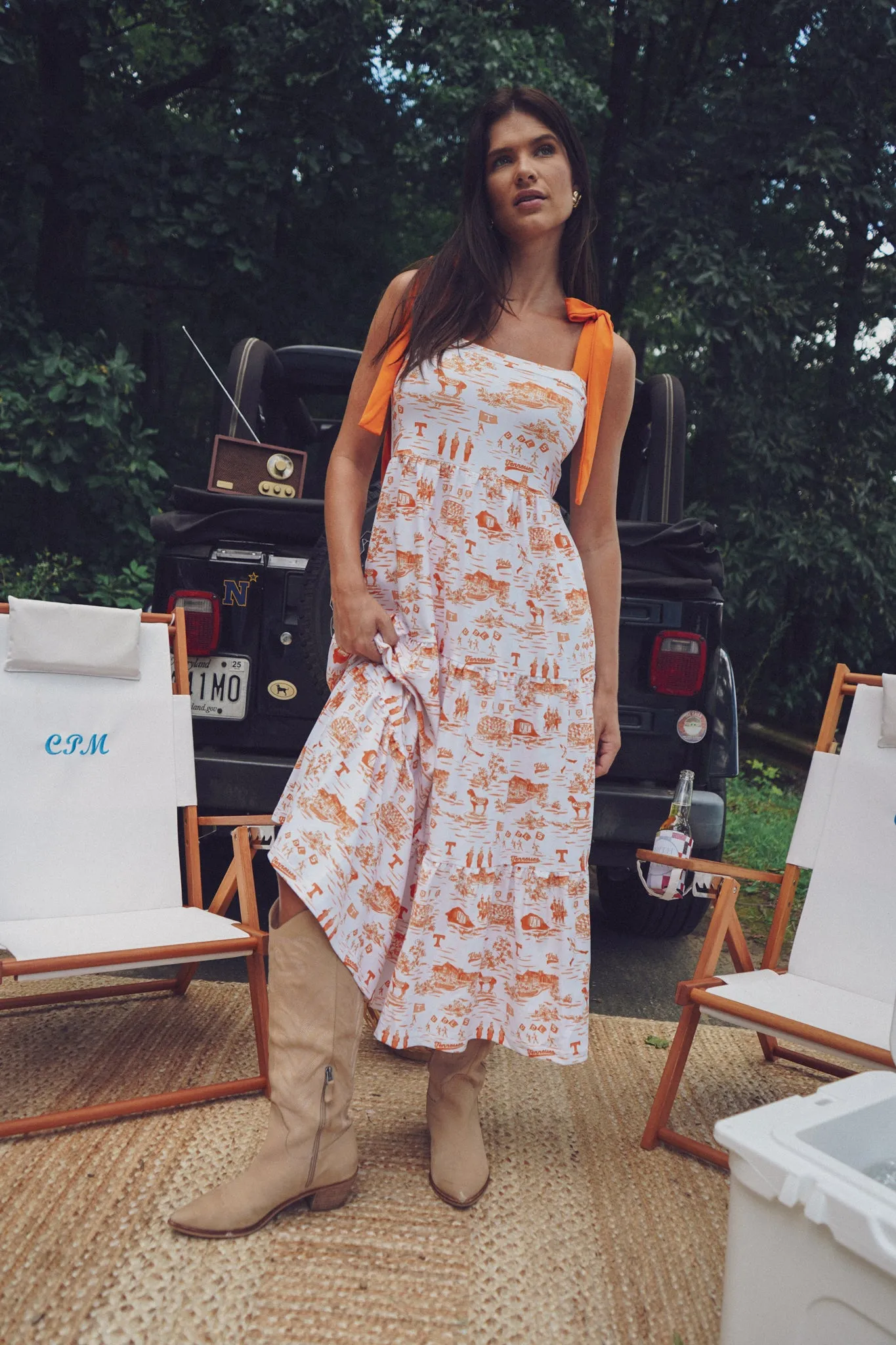 The Sage Dress - Tennessee Toile