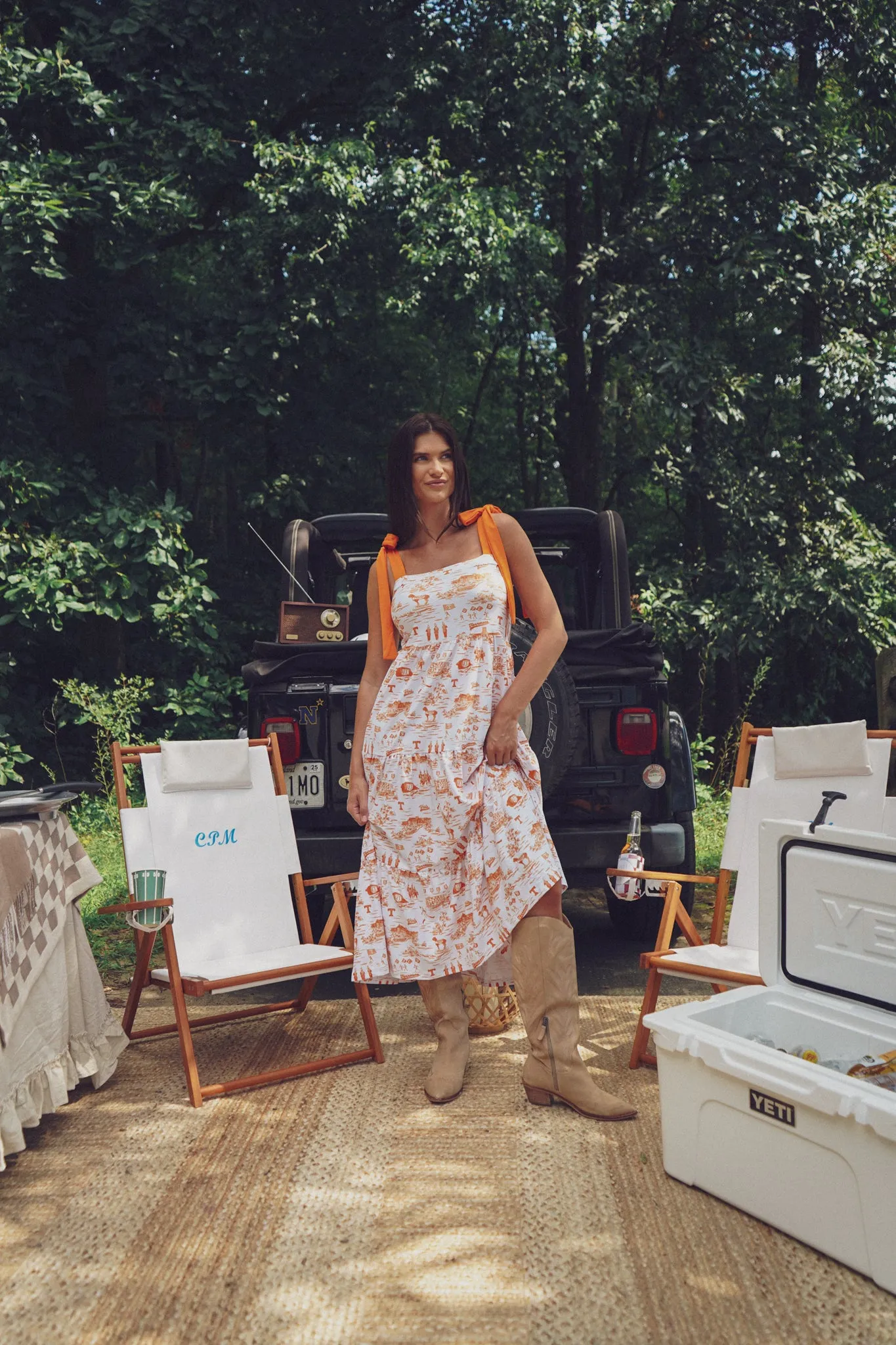 The Sage Dress - Tennessee Toile