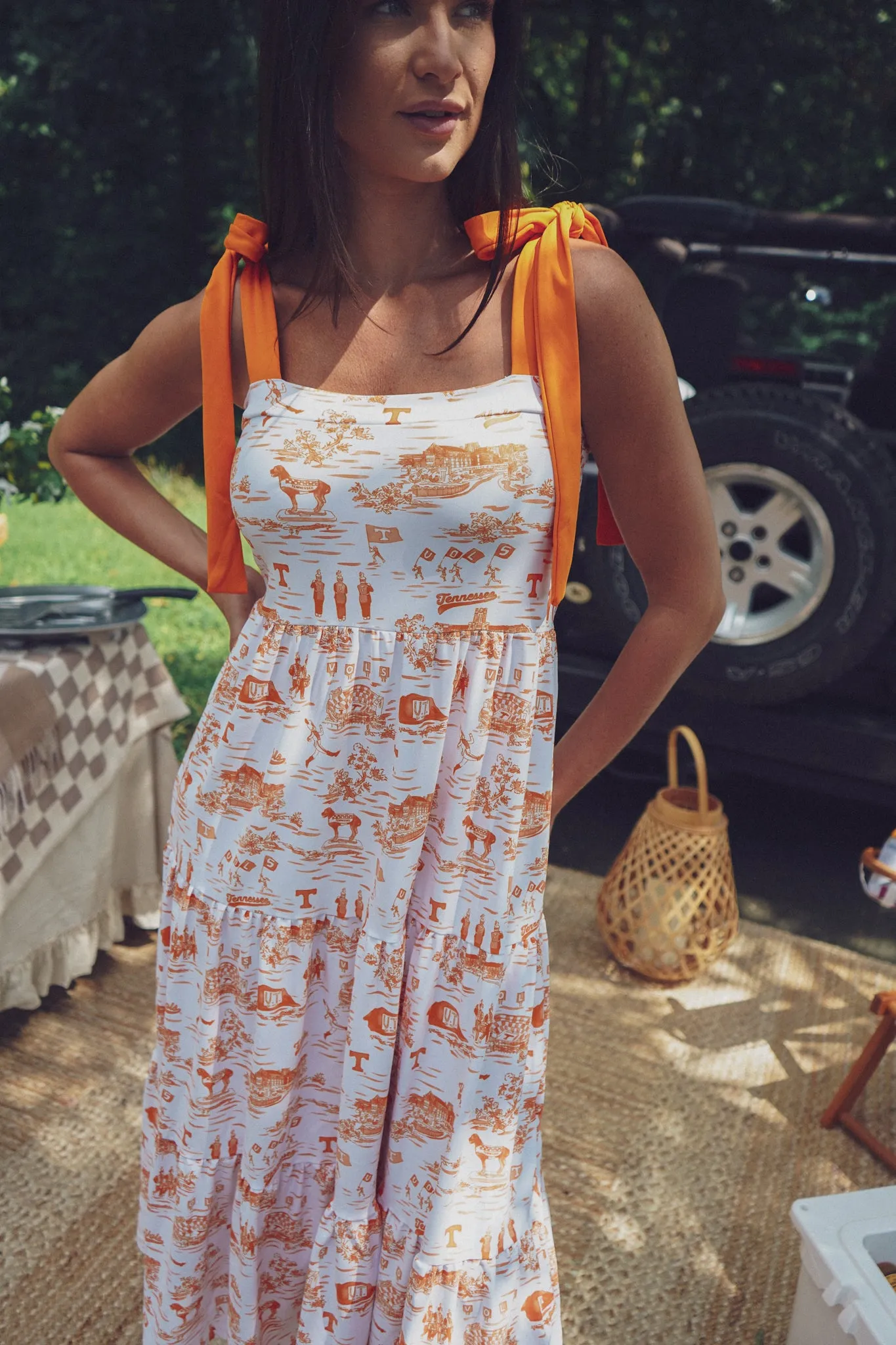 The Sage Dress - Tennessee Toile