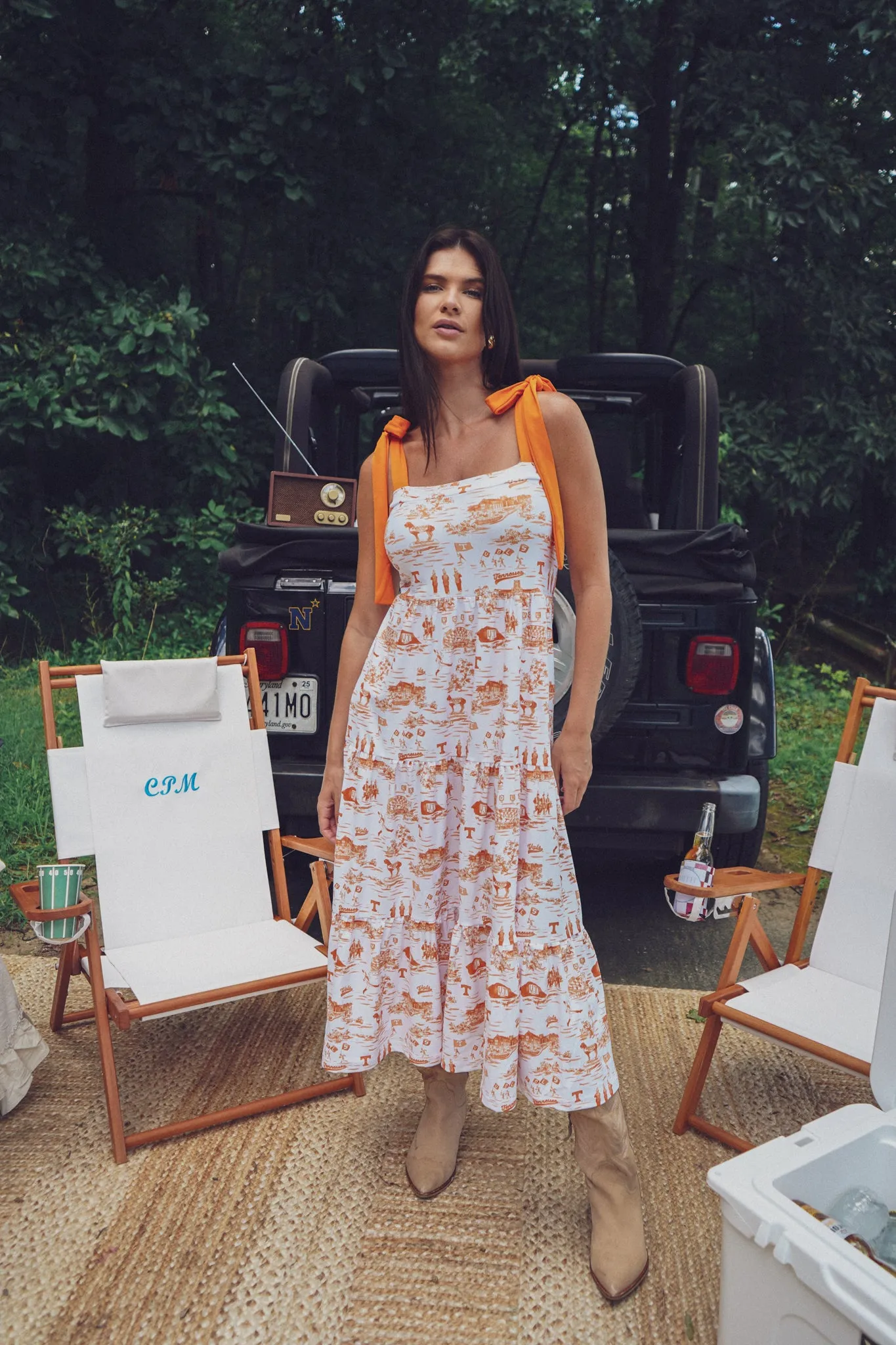 The Sage Dress - Tennessee Toile