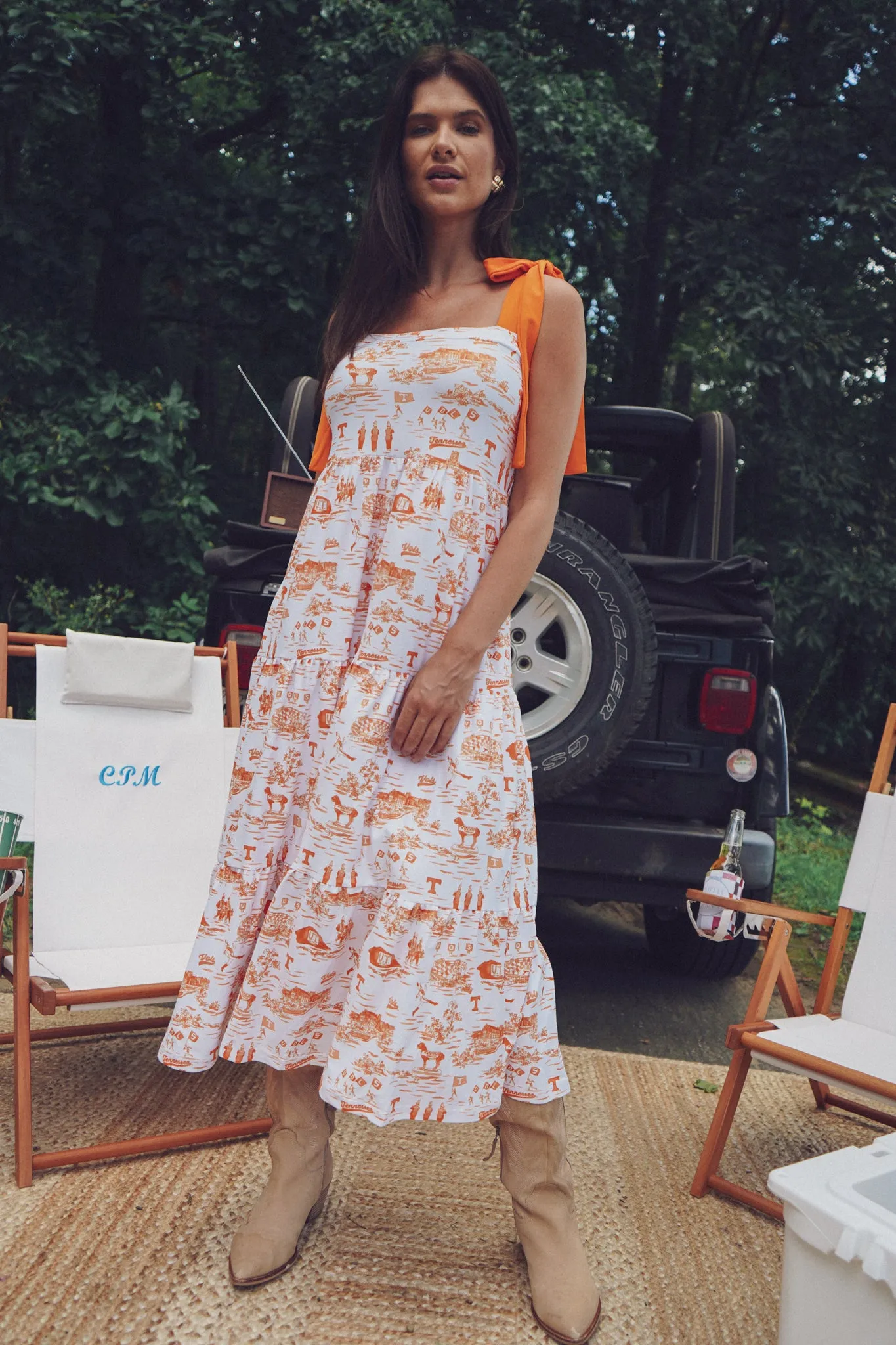 The Sage Dress - Tennessee Toile