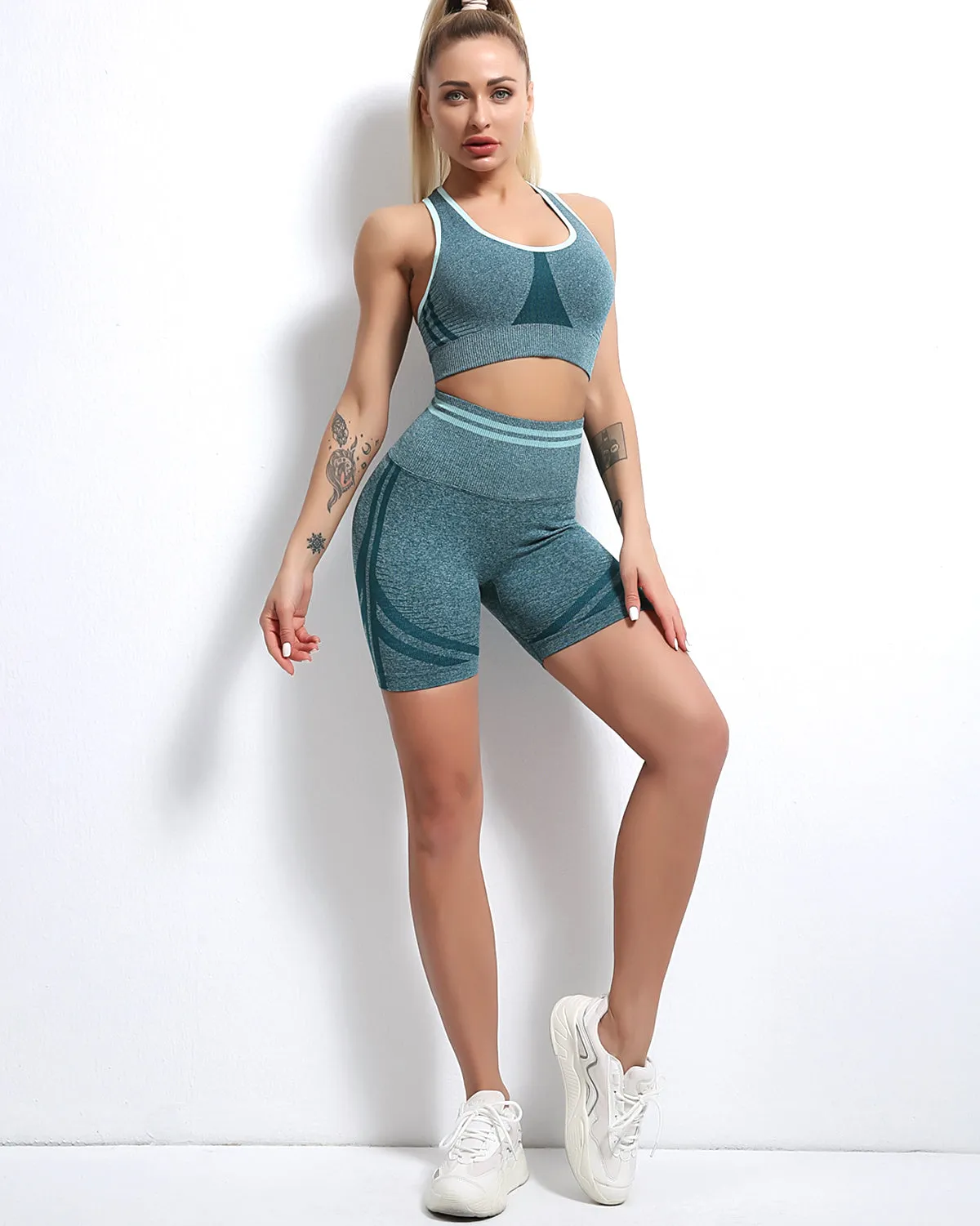 Willo Fox Seamless Shorts - Dark Green