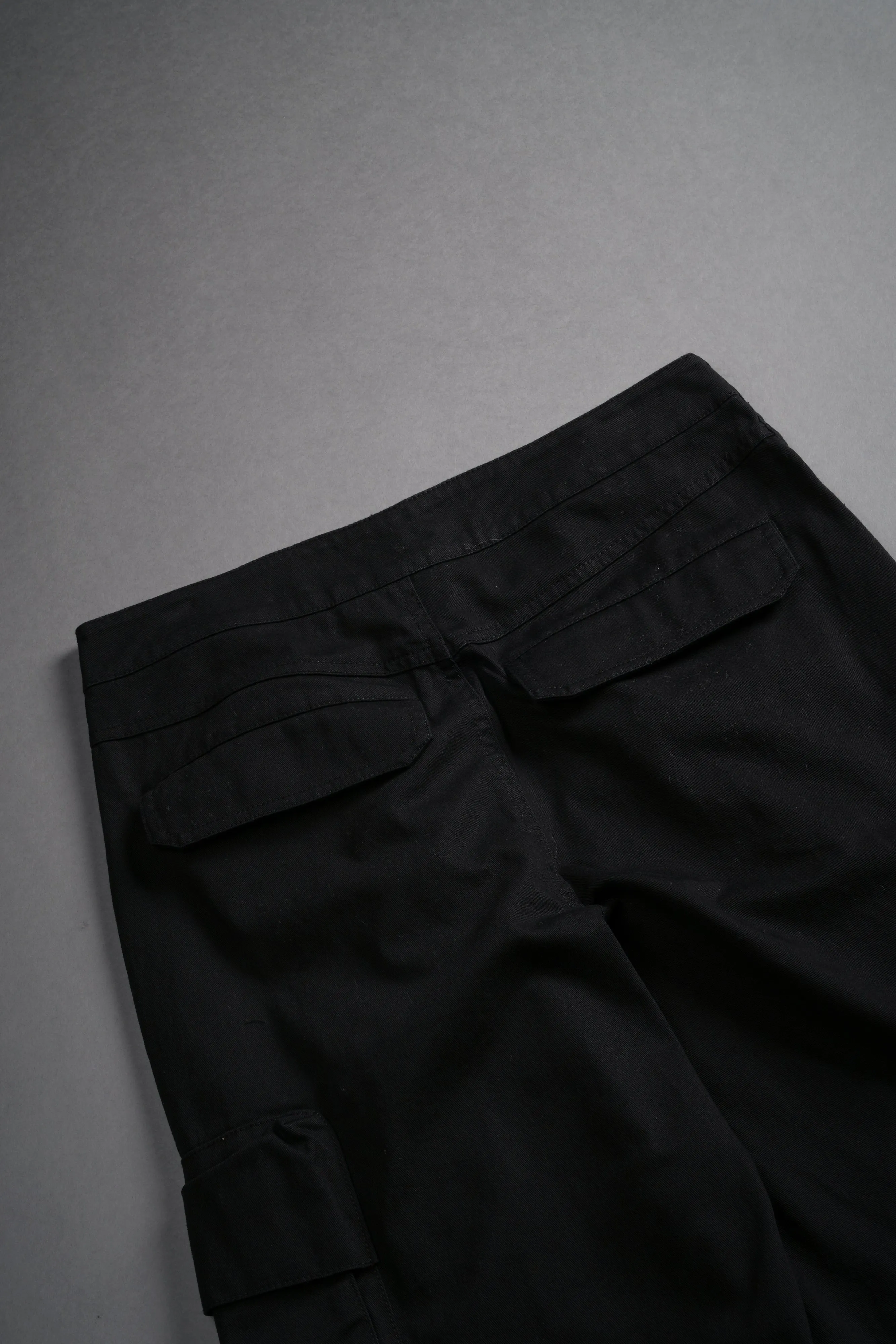 Wolf Chopper She Parachute Pants in Black
