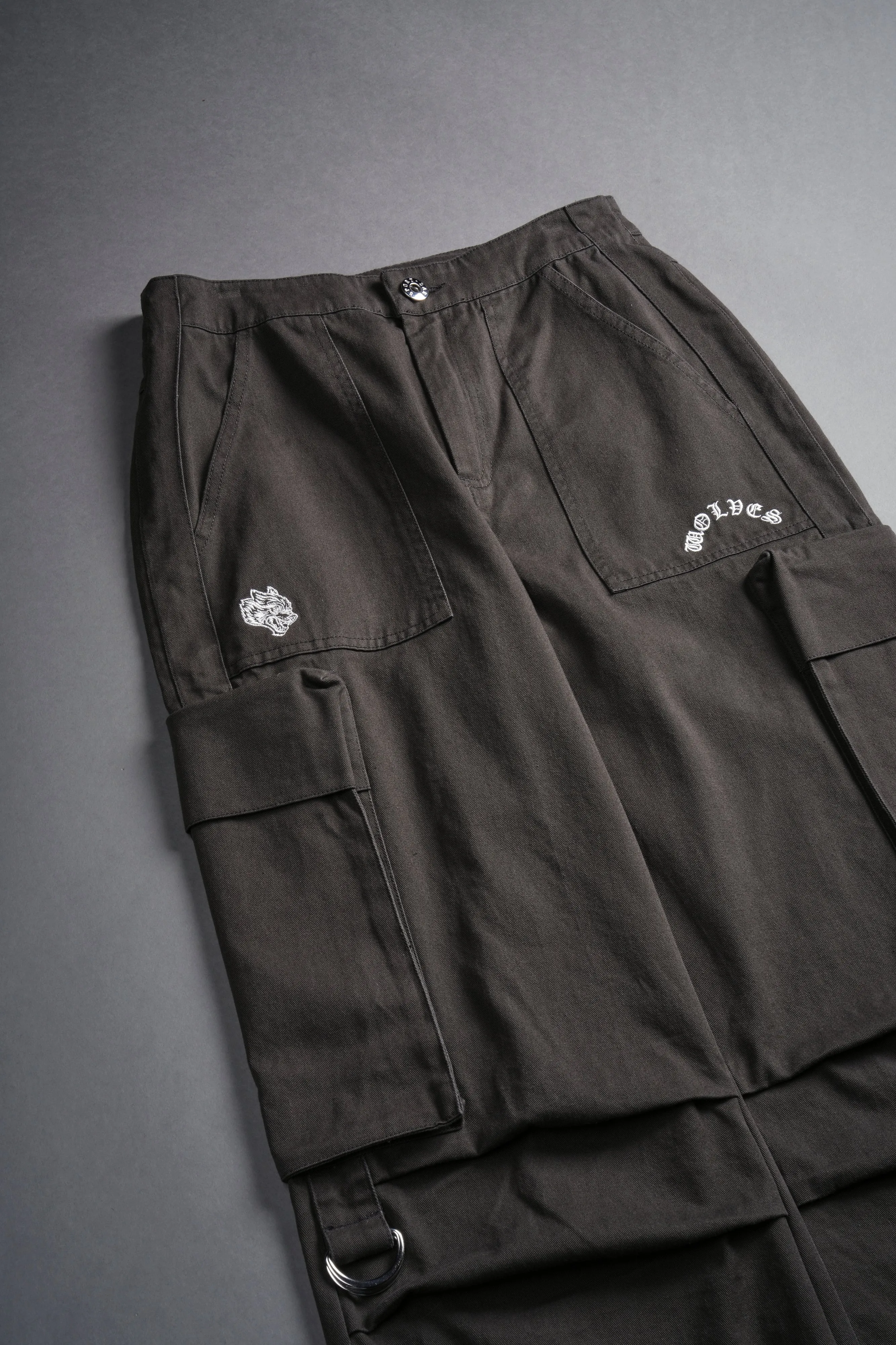 Wolf Chopper SSDDNFGU She Parachute Pants in Wolf Gray