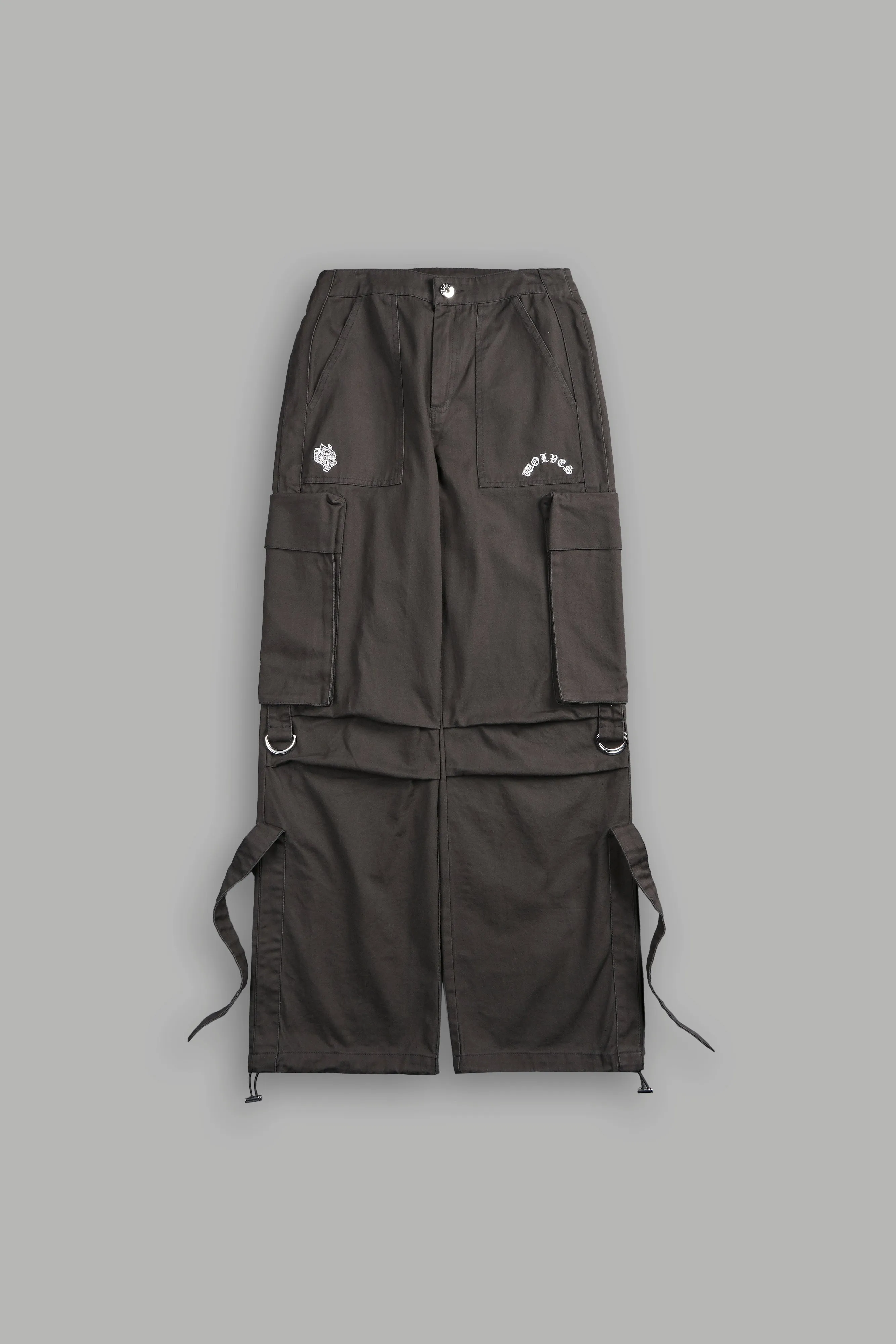 Wolf Chopper SSDDNFGU She Parachute Pants in Wolf Gray