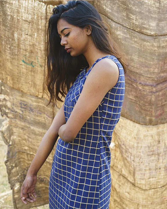 Women's Shift Gyaro Dress – Navy