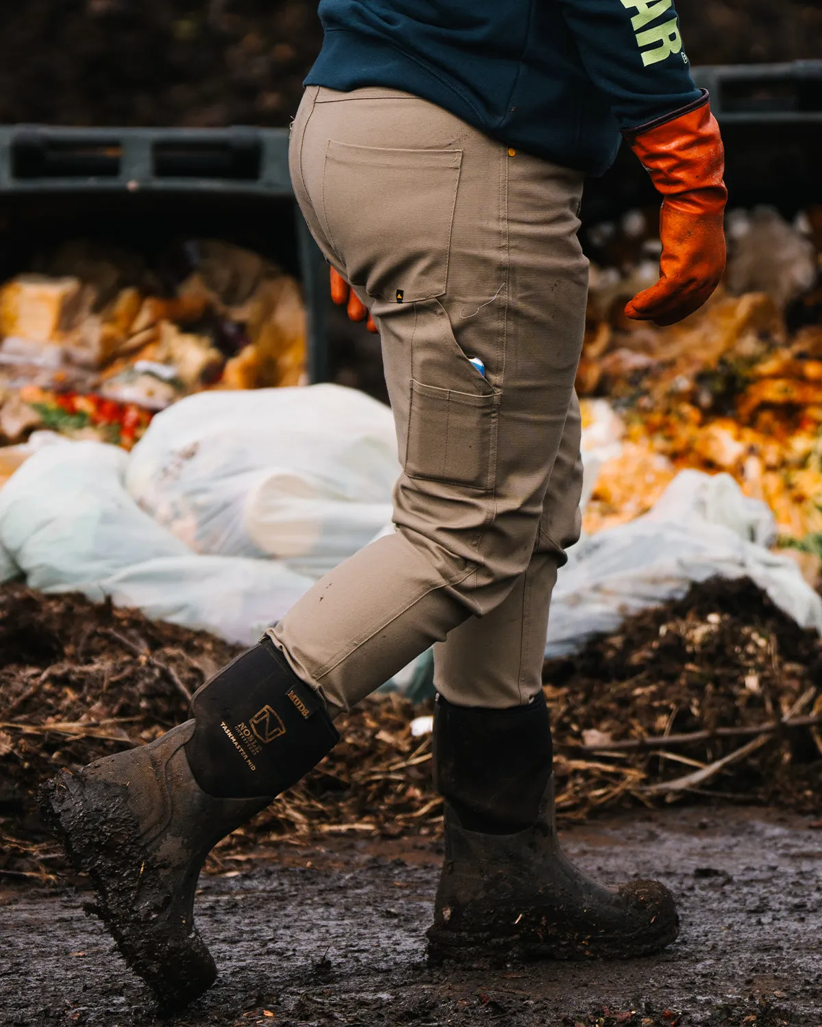 WOMEN'S STRETCH CANVAS UTILITY WORK PANTS