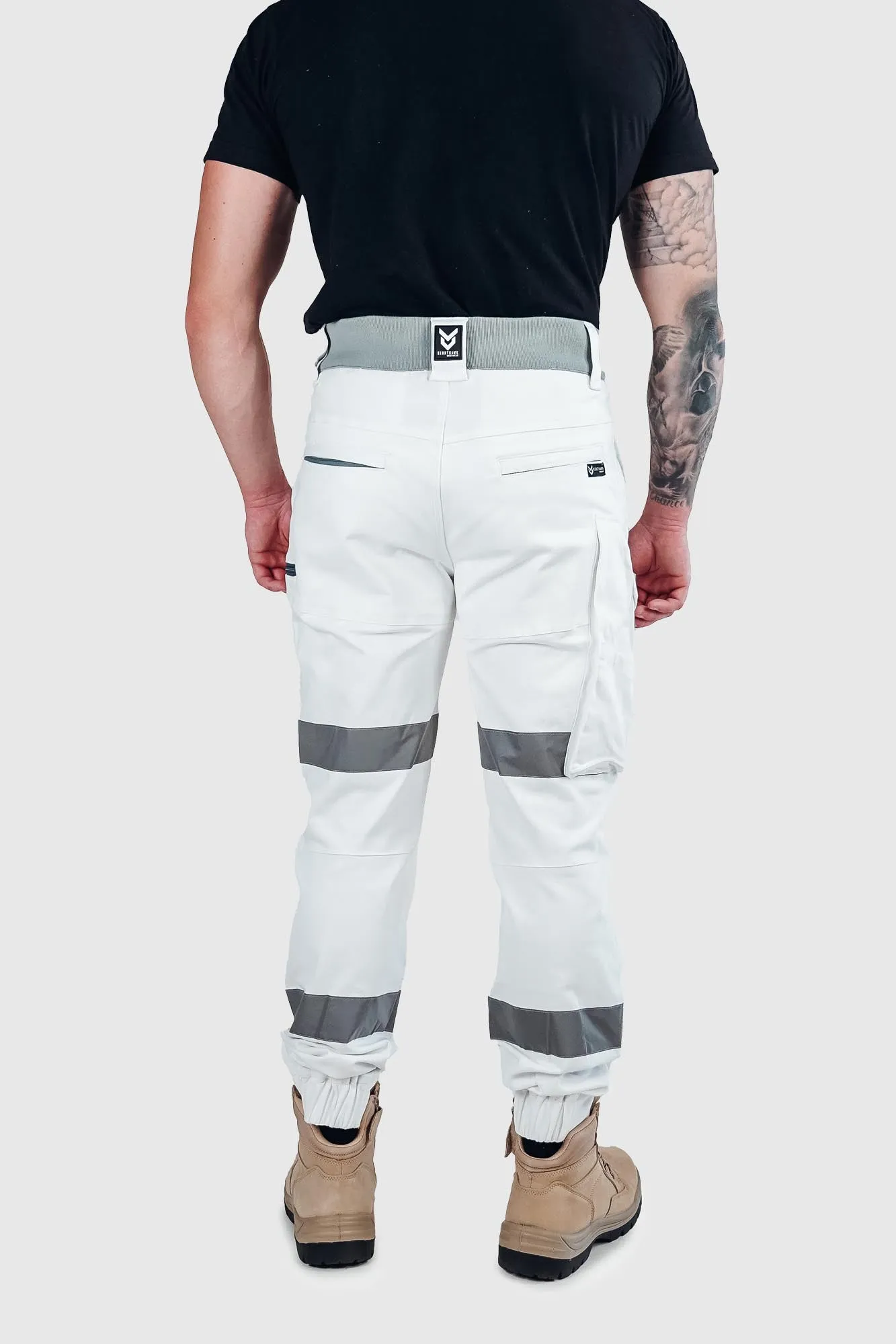 Work Chino v3 White